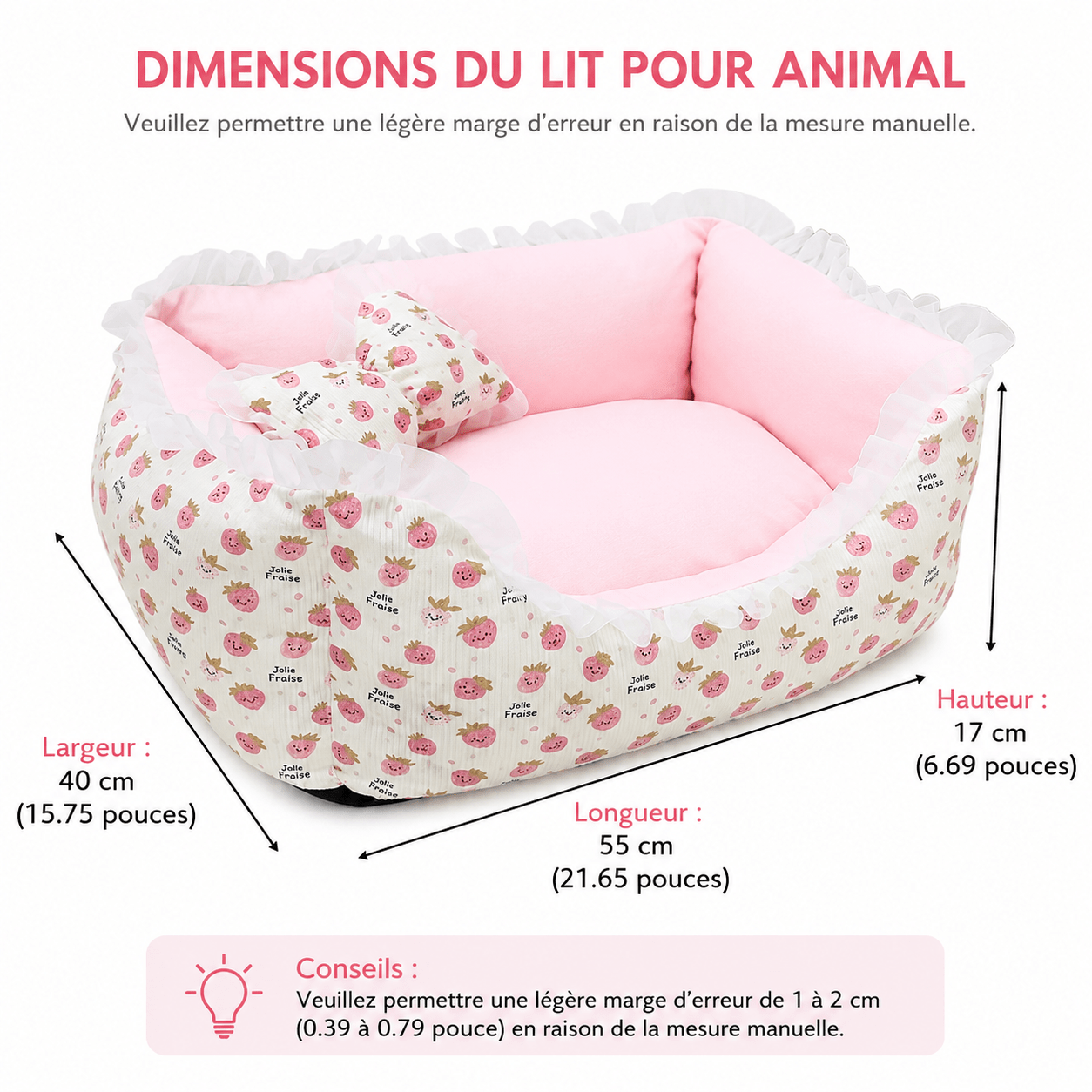 panier de repos pour petit chien