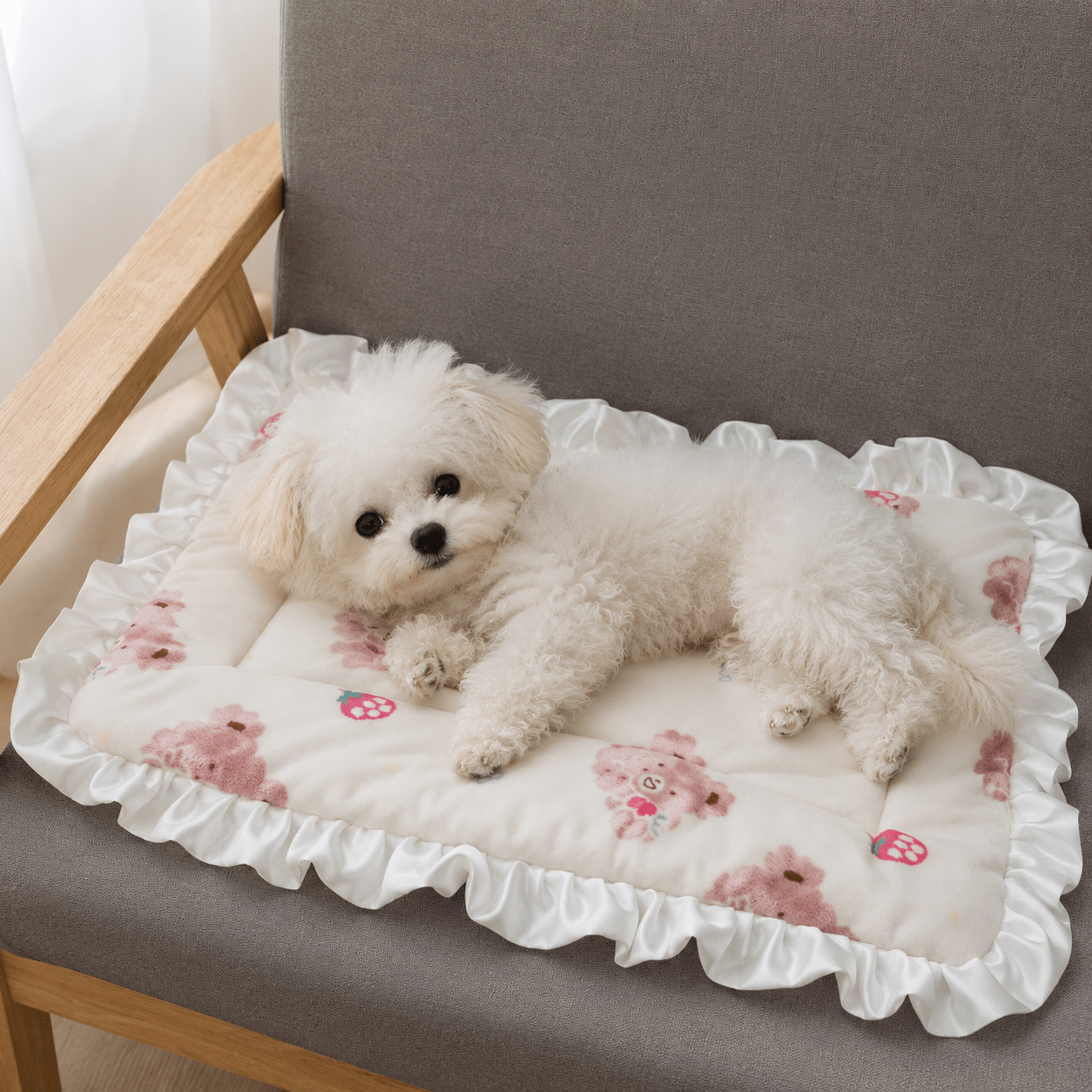 panier pour chien en tissu