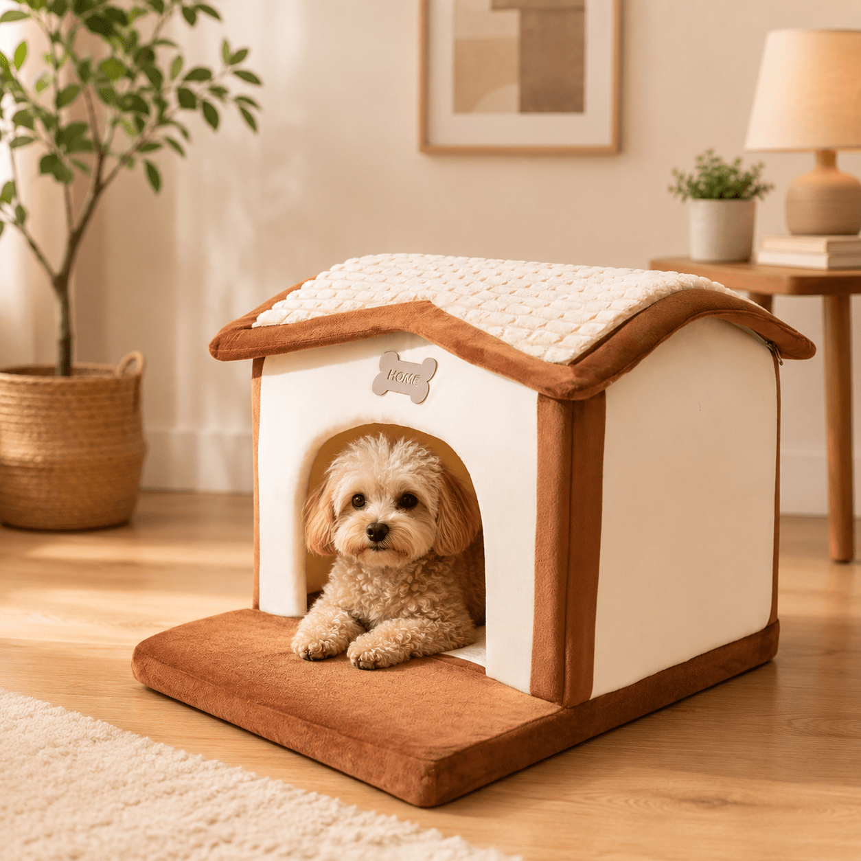 panier pour chien fermé