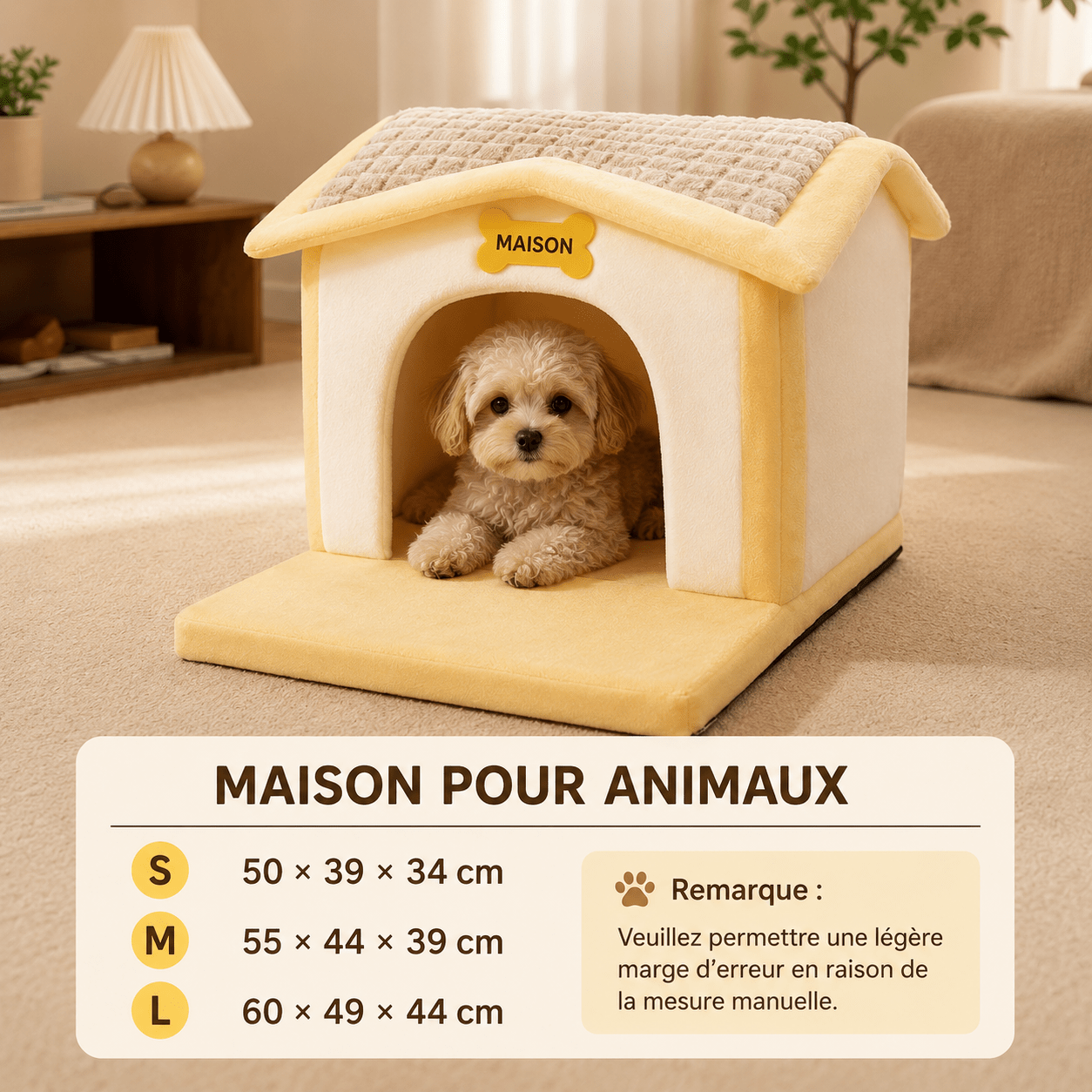 espace de repos chien