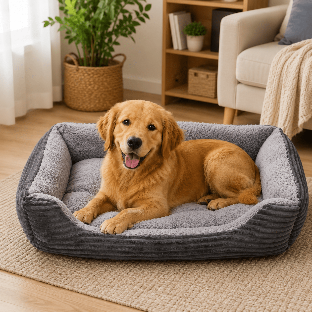 panier pour petit chien confortable