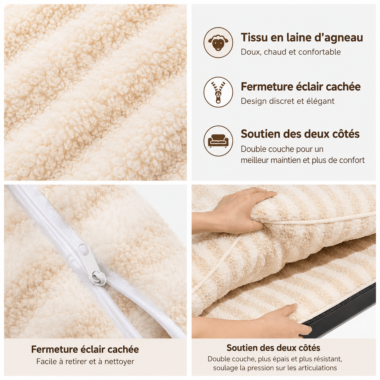 design élégant de panier pour chien