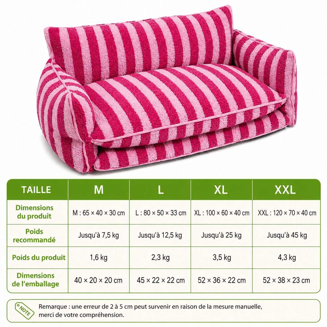 panier moelleux pour grand chien
