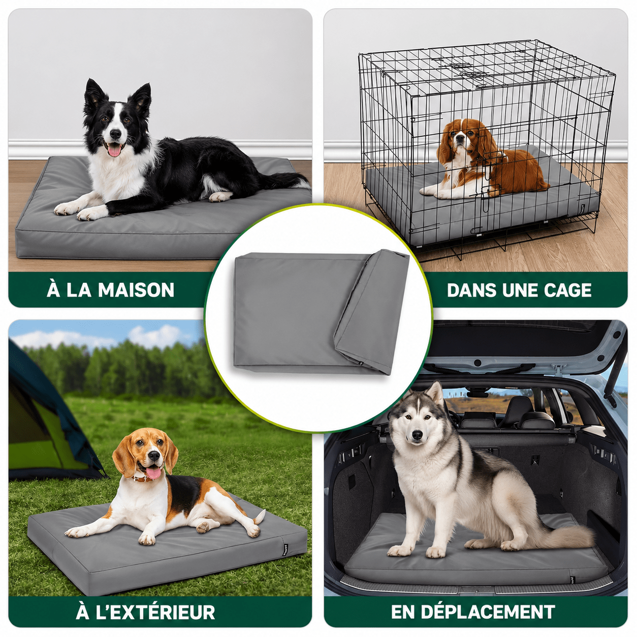 housse lavable pour panier chien