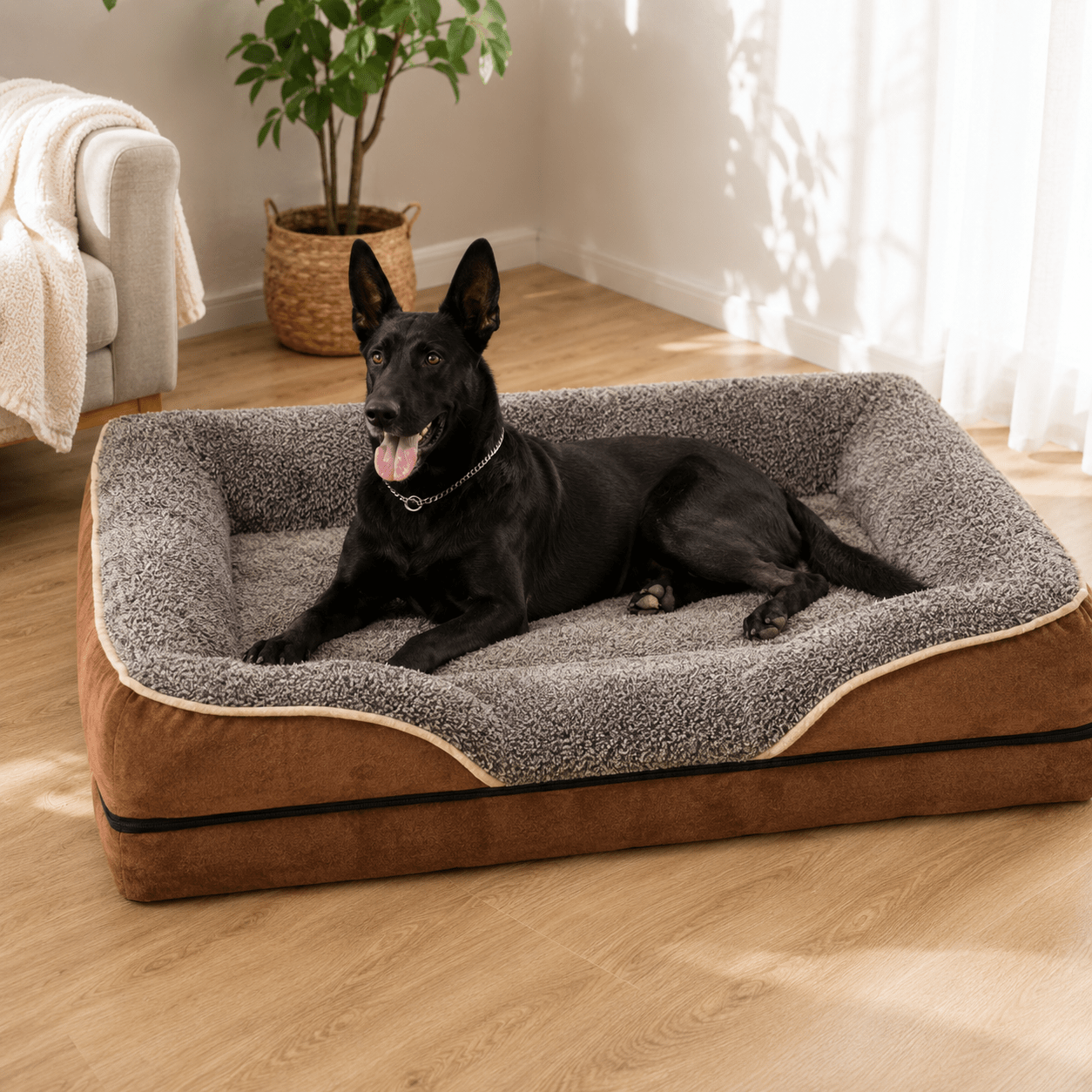 panier souple pour grand chien