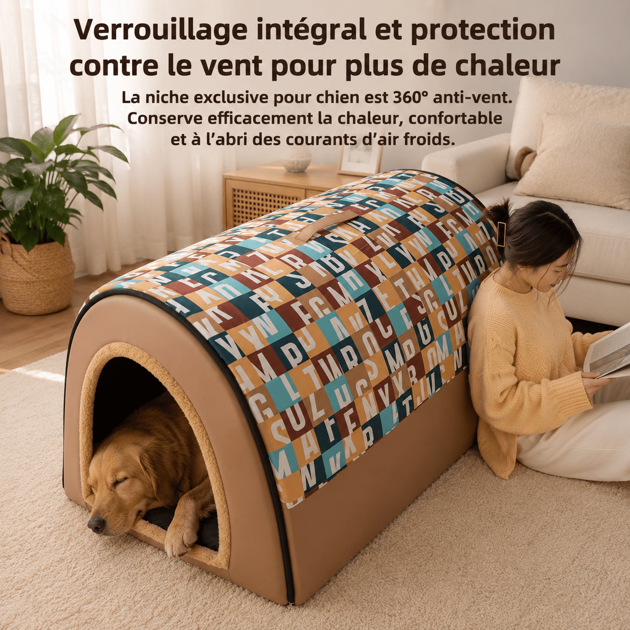 cocon confort pour grand chien