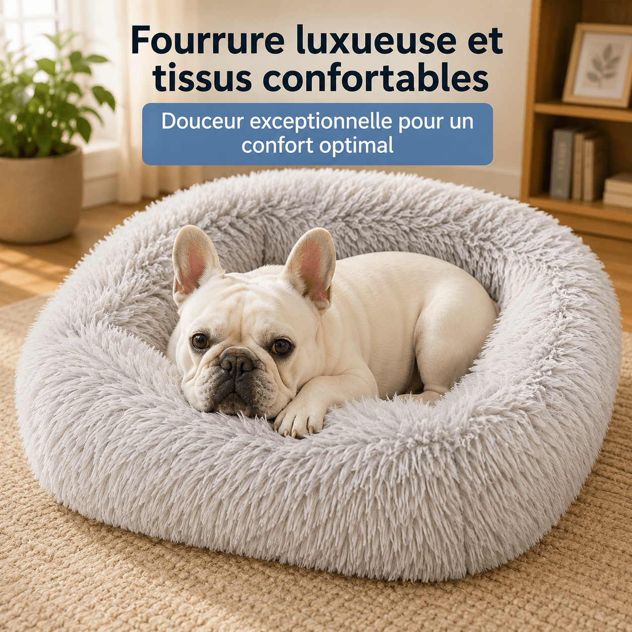 confortable panier pour chien