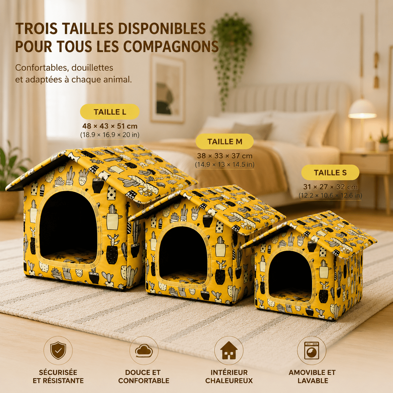 panier durable pour chien