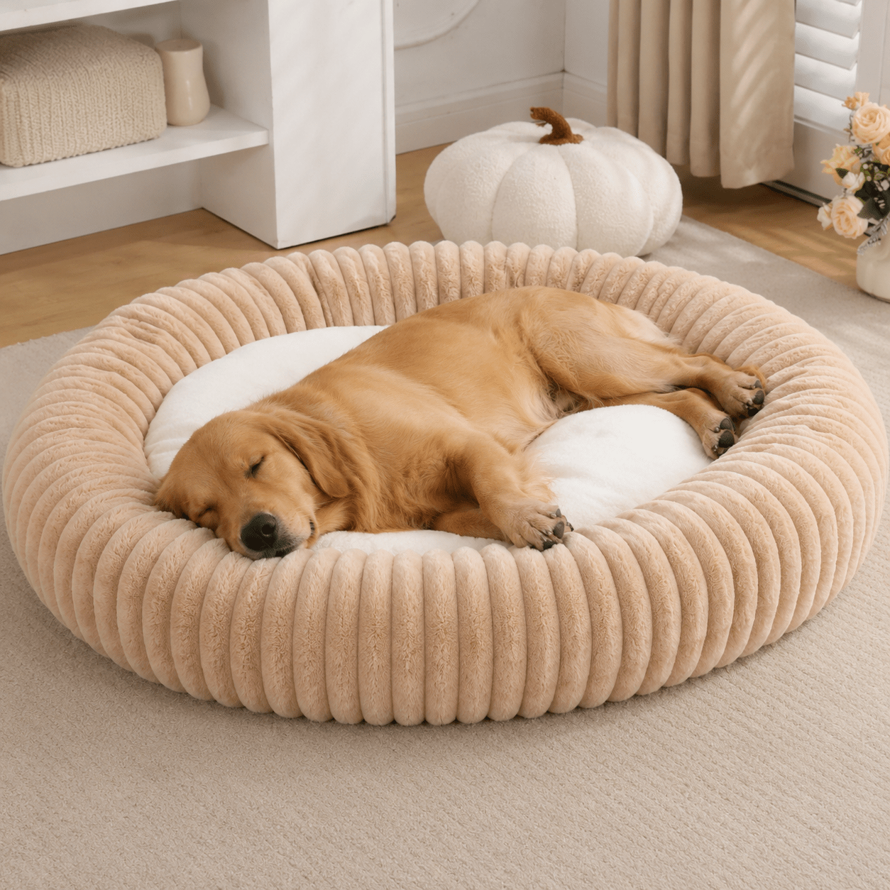 grand panier pour chien rond