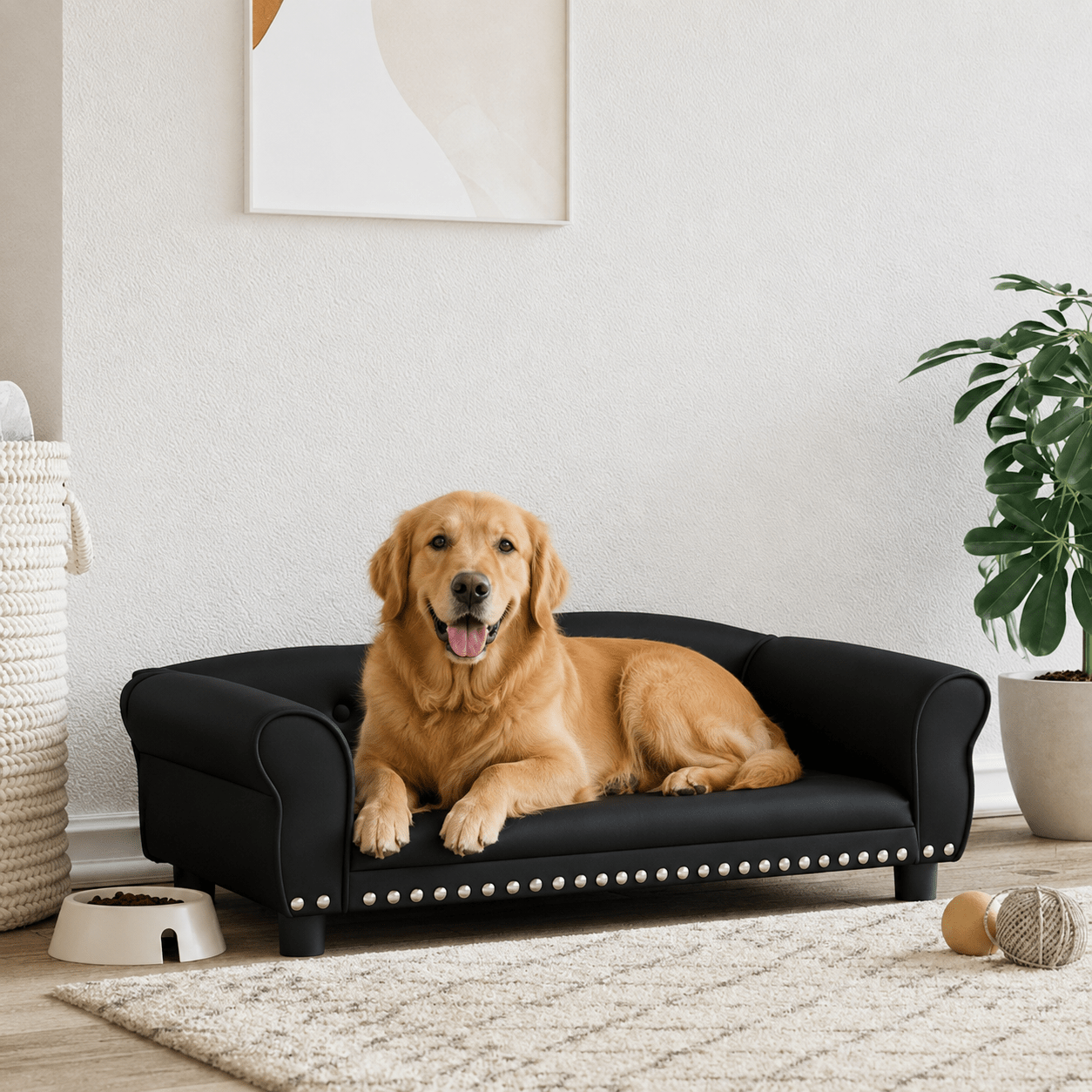panier de luxe pour grand chien