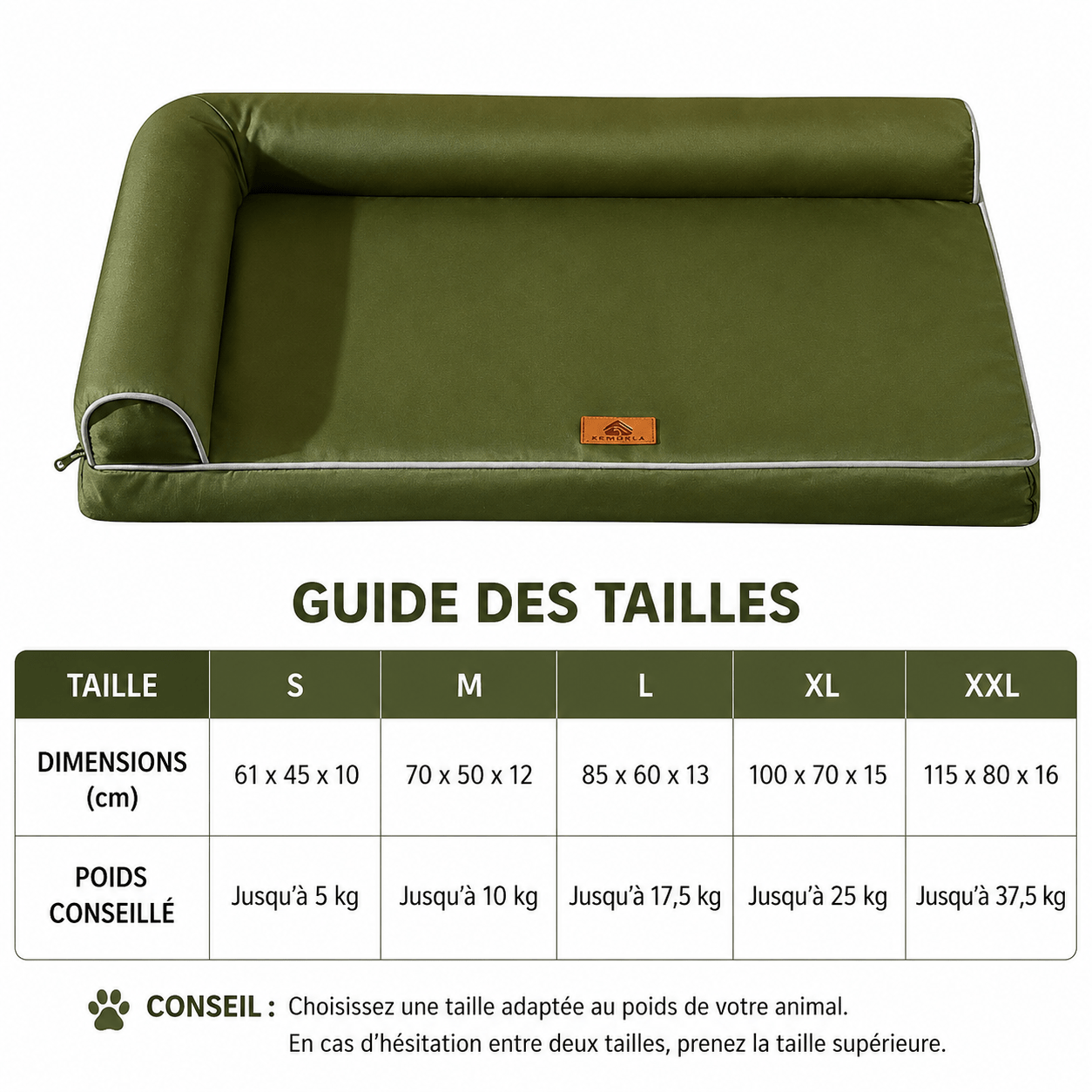panier robuste pour chien