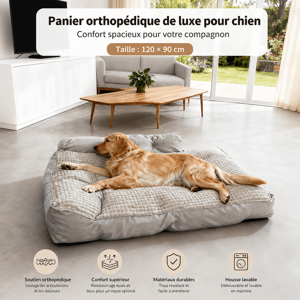 beau panier chien