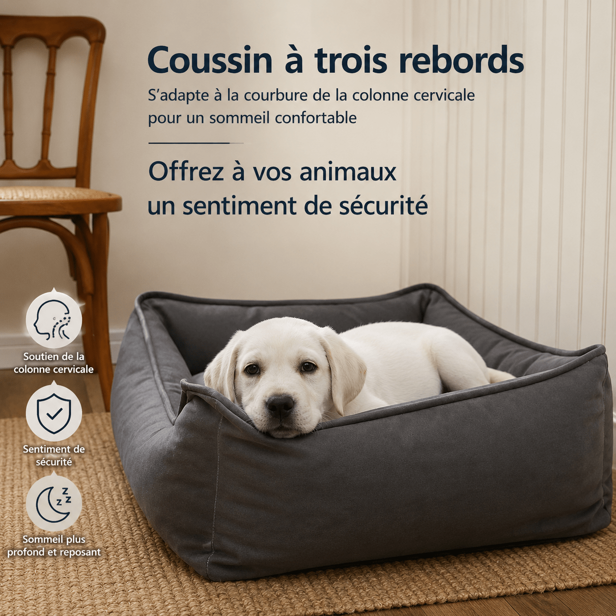 panier confort chien