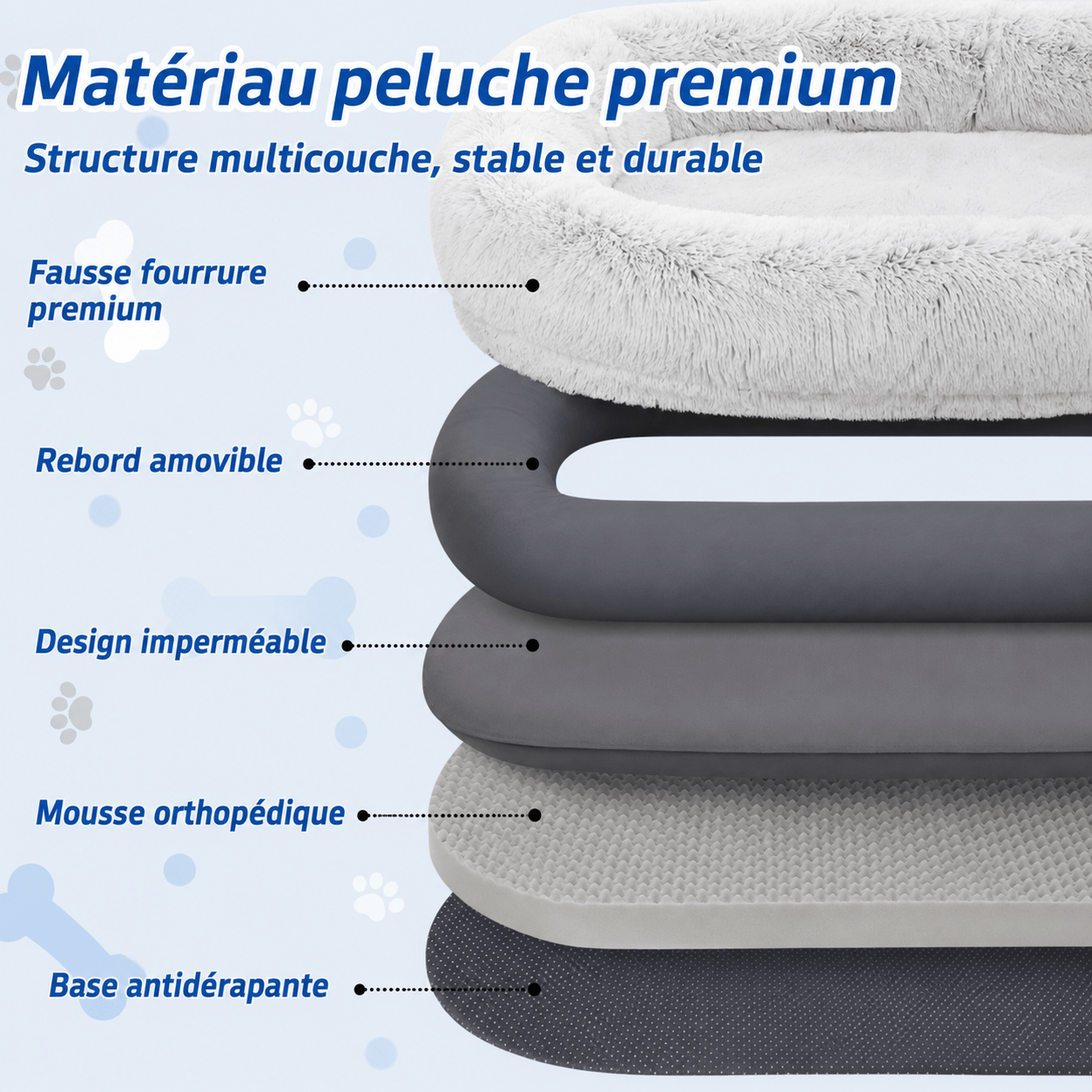 panier chien espace luxe