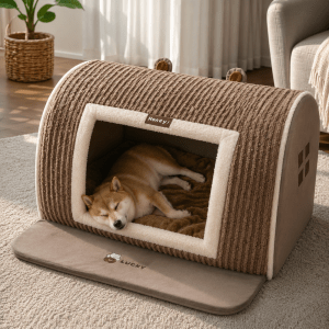 panier igloo pour grand chien