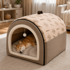 panier grotte pour grand chien