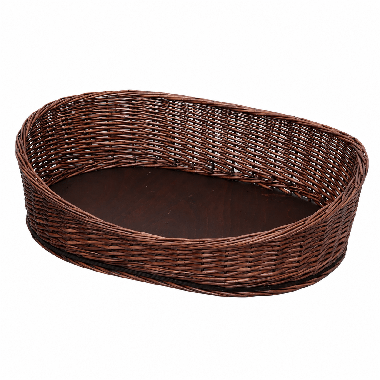 panier en osier pour grand chien – Image 2