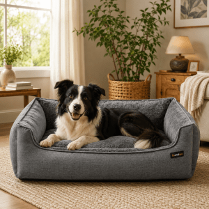 panier grand chien déhoussable