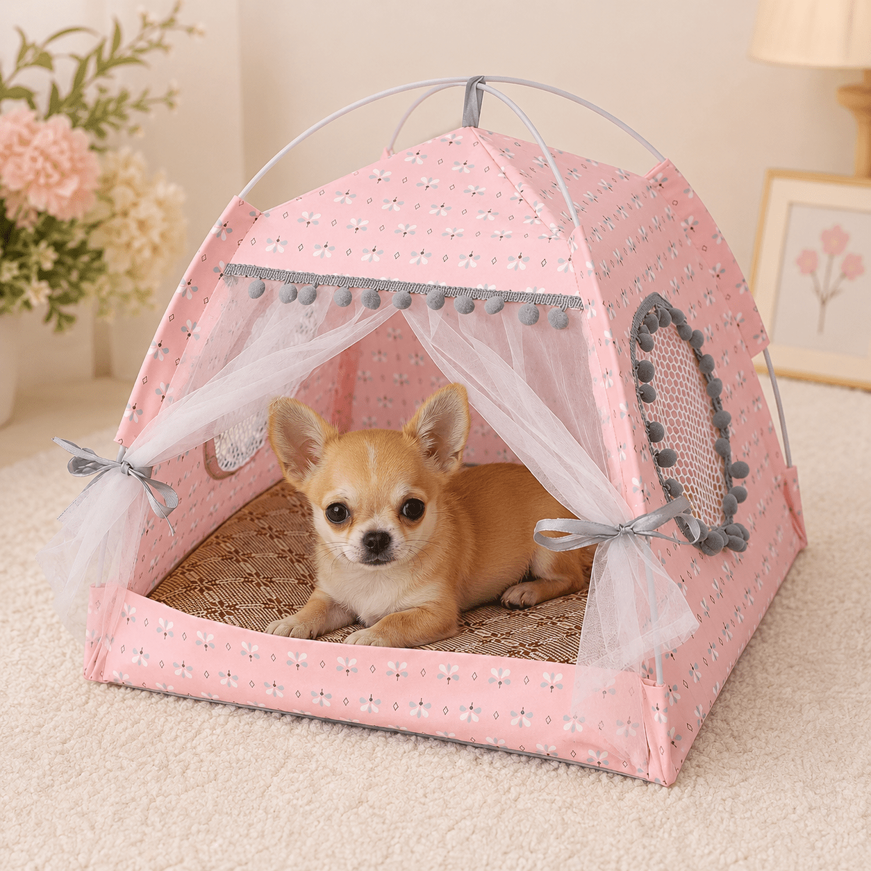 panier couchage petit chien