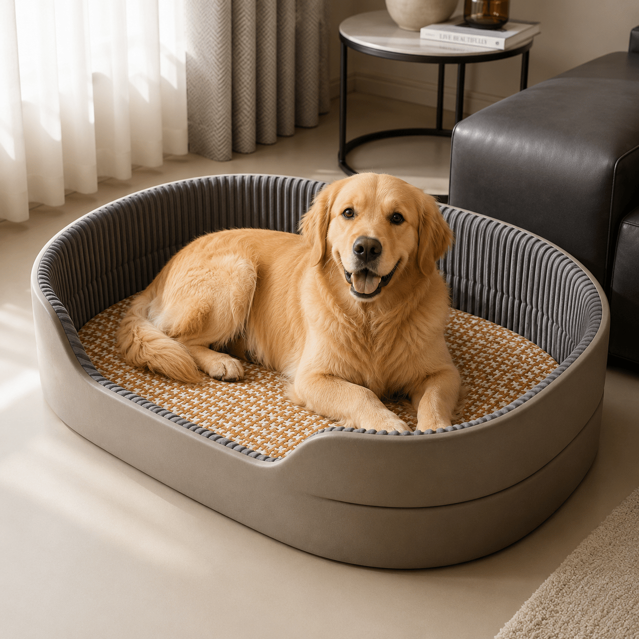 panier en mousse pour grand chien