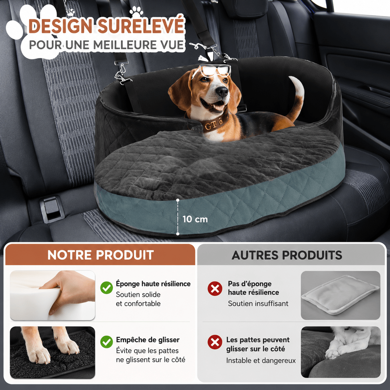 accessoire de voiture pour chien