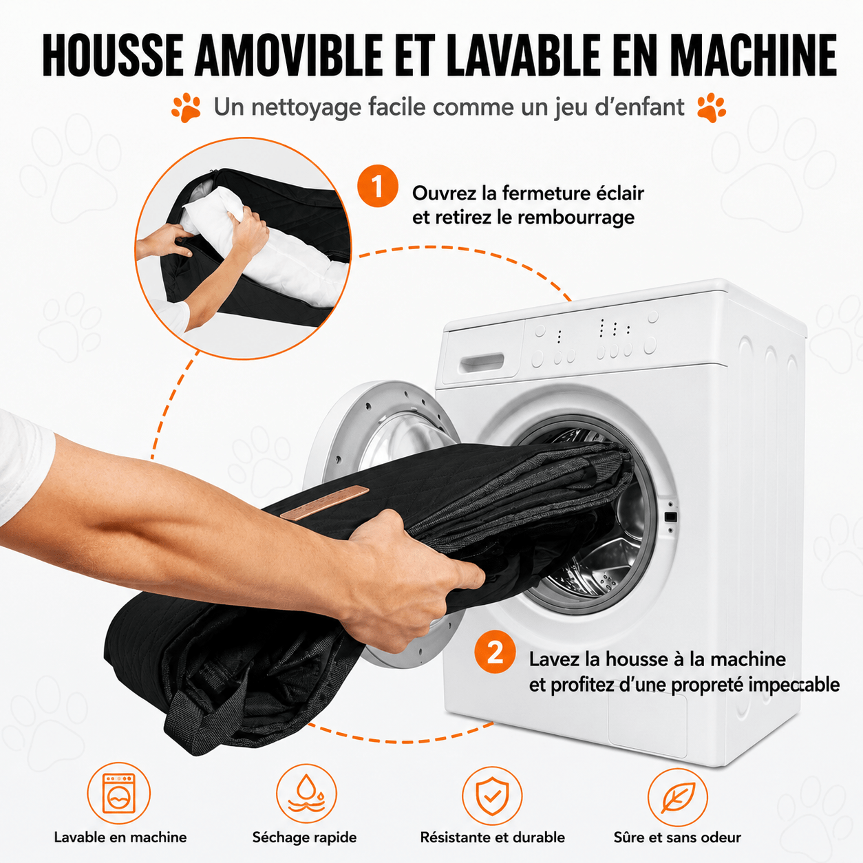 panier sécurisé pour gros chien