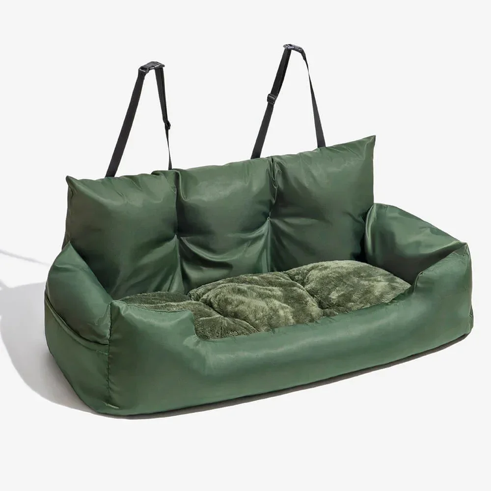 design raffiné panier chien