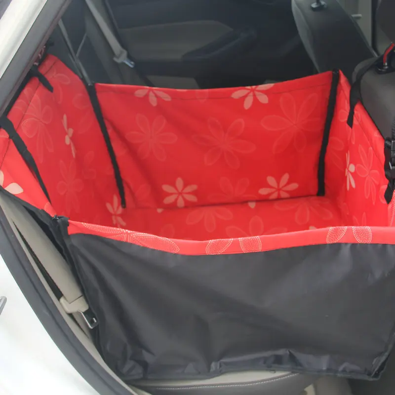 élégant panier voiture chien