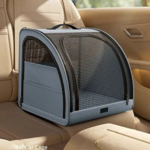 panier cage de voiture pour chiens