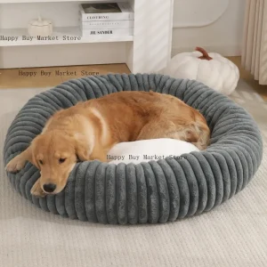 grand panier chien rond