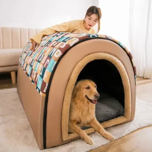 panier fermé pour grand chien