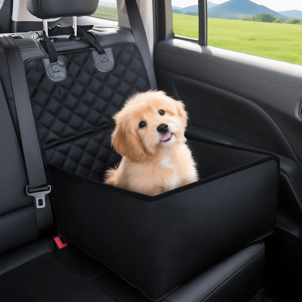 panier chien voiture