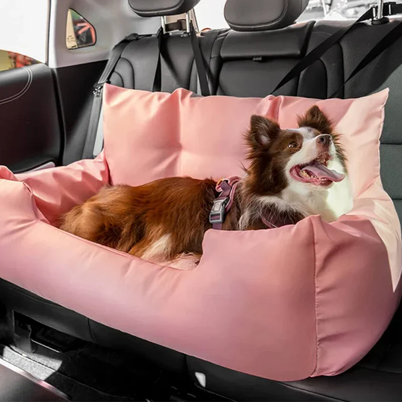 panier lit chien voiture