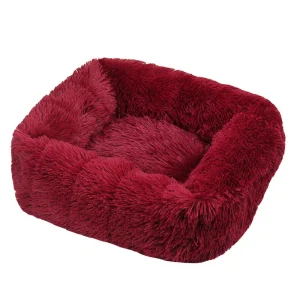 panier pour grand chien rouge