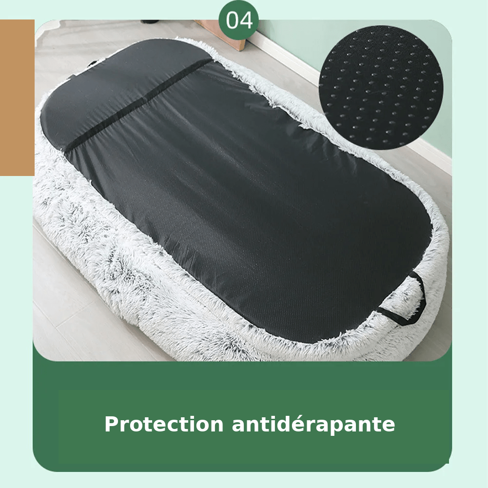 espace de repos spacieux pour chien