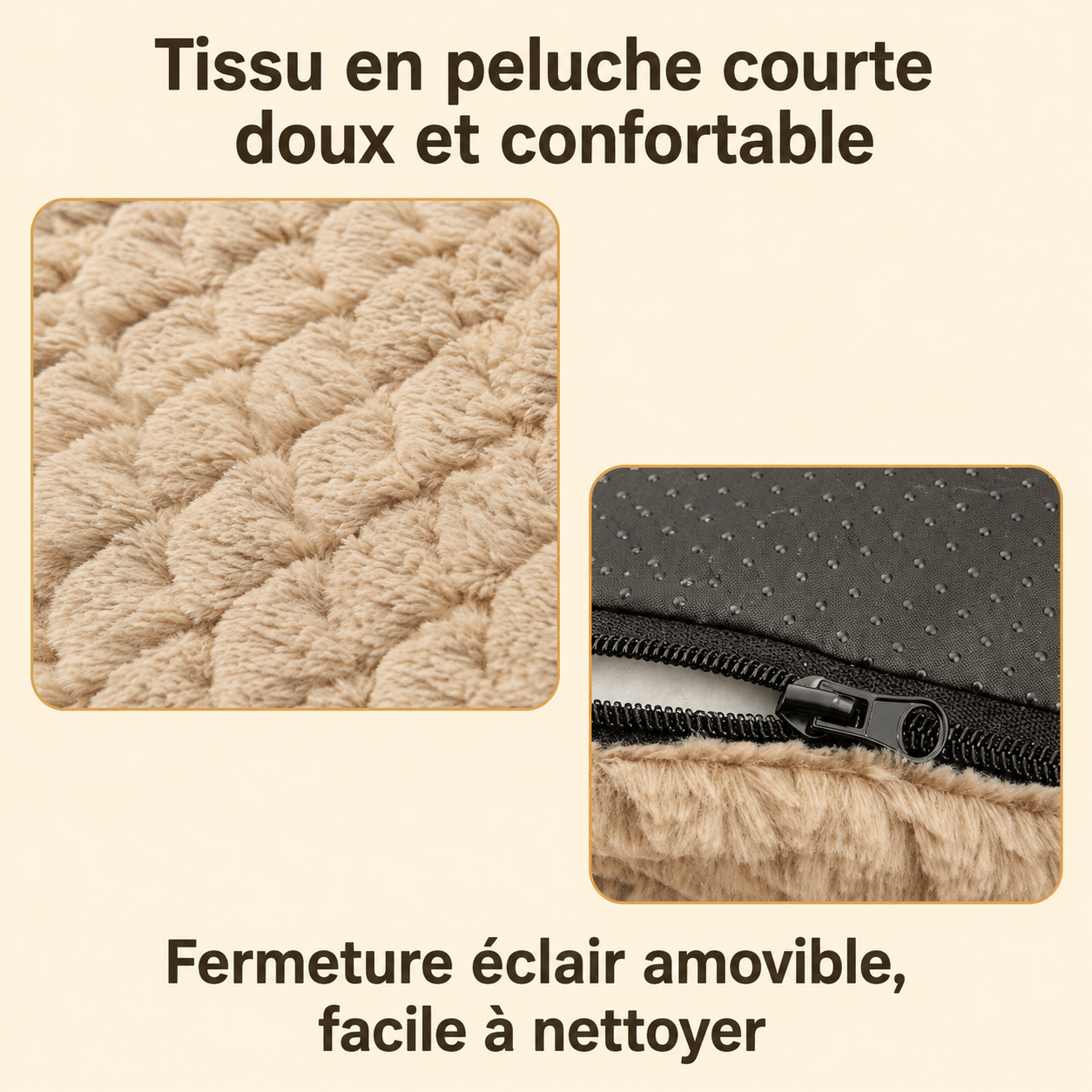 panier doux pour chien