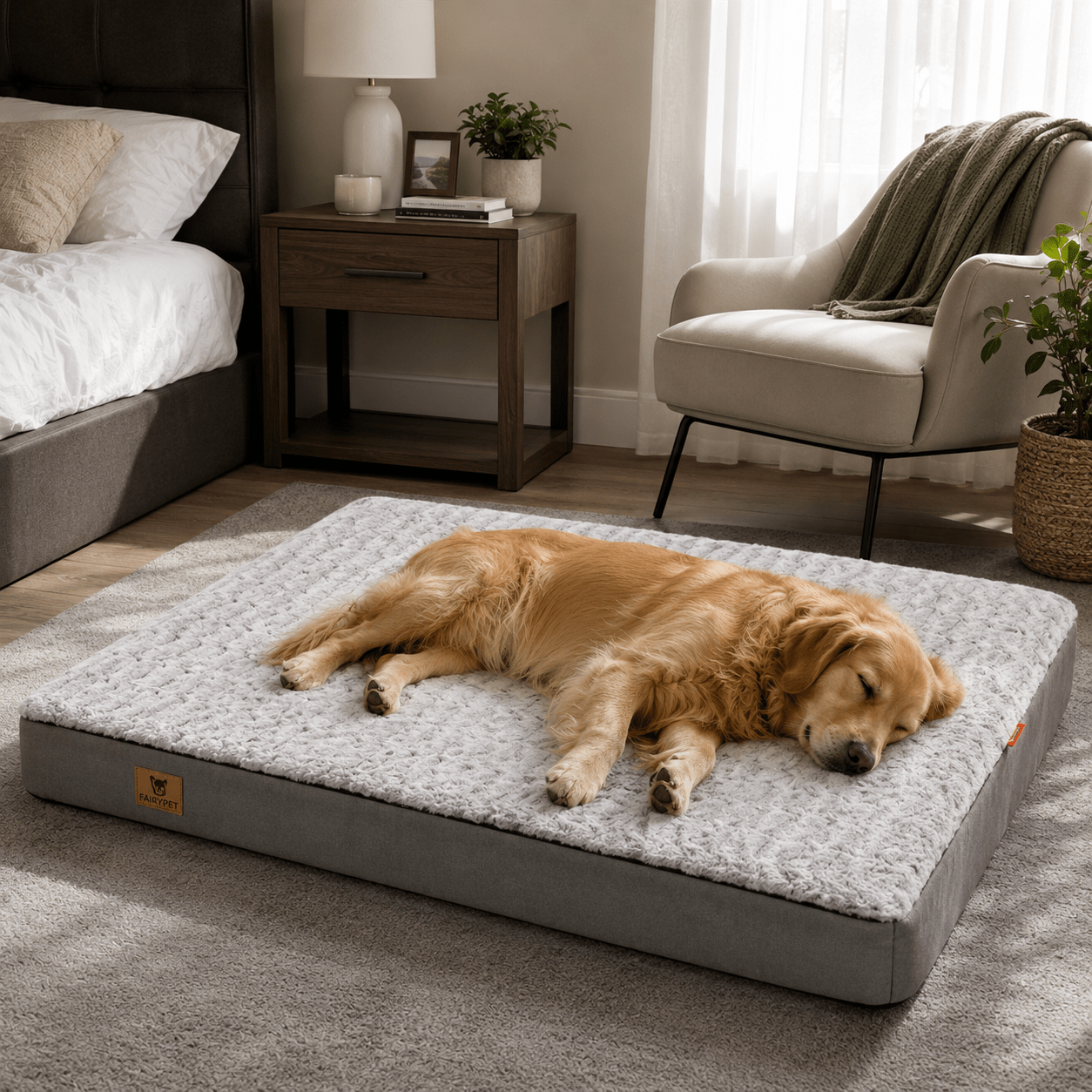 matelas orthopédique pour chien