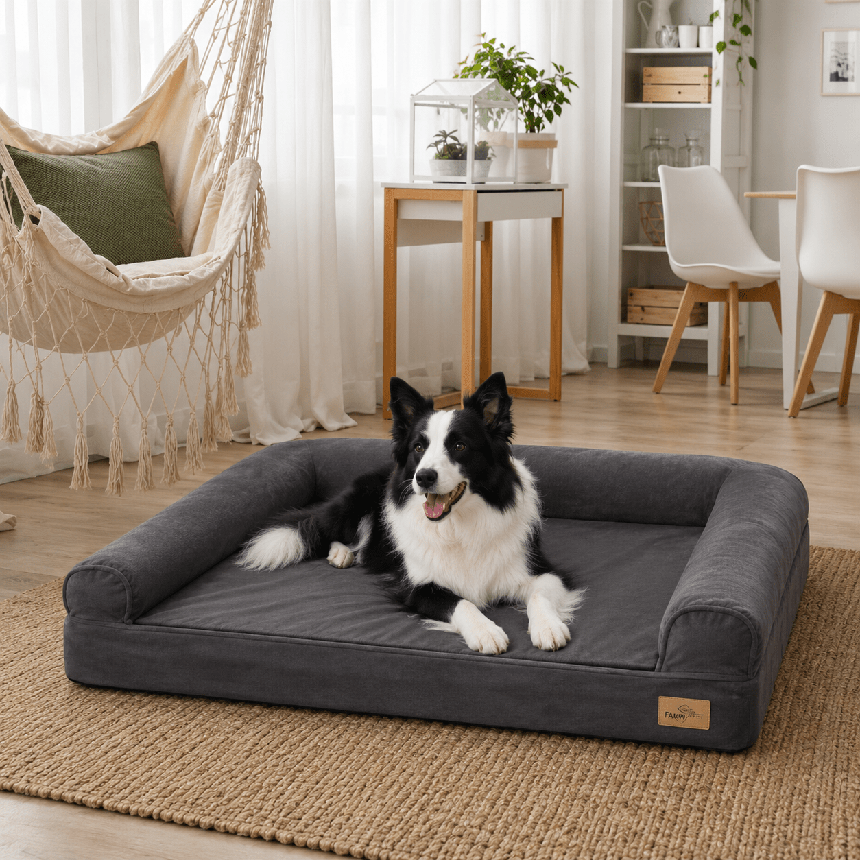 panier pour chien orthopedique