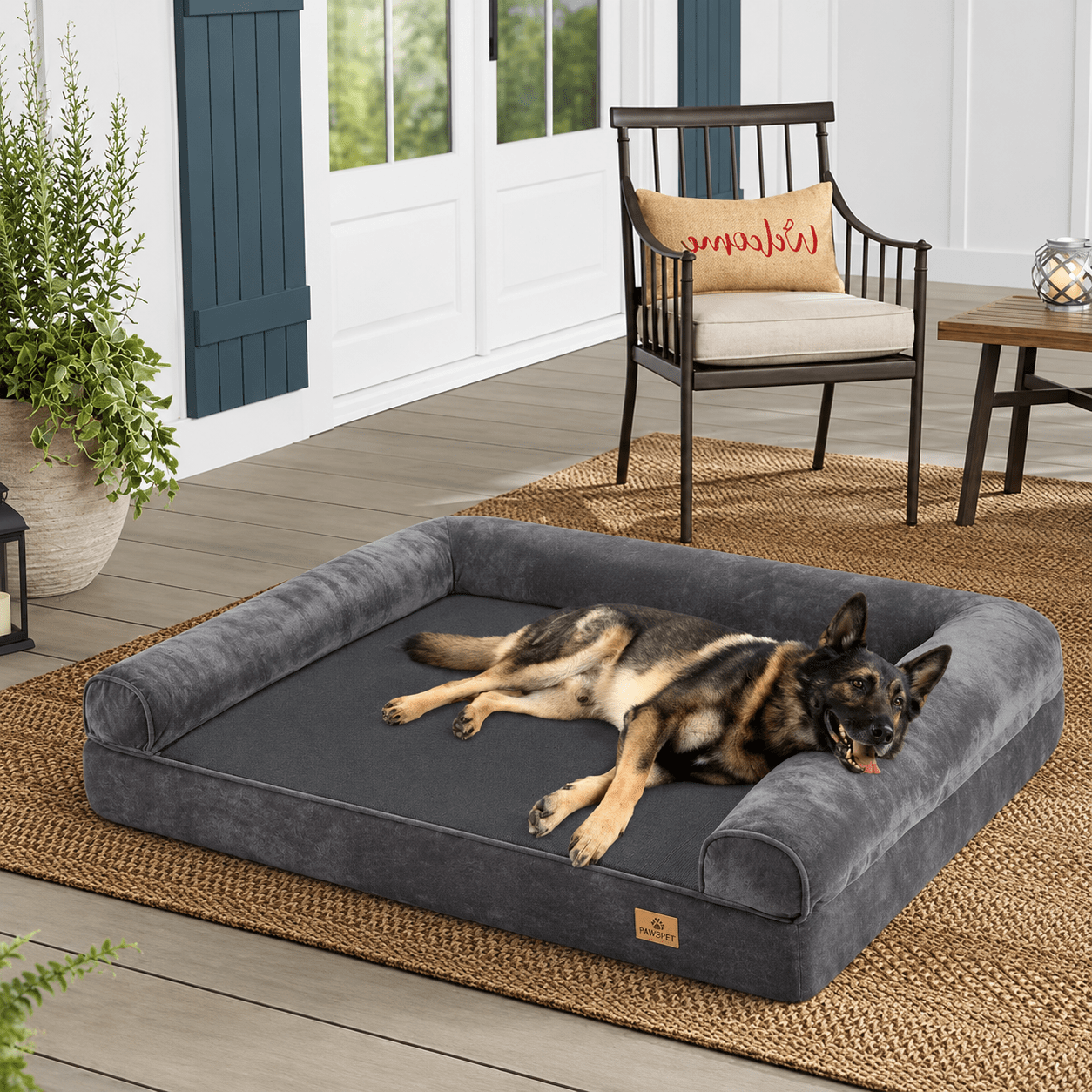 panier pour le confort du chien