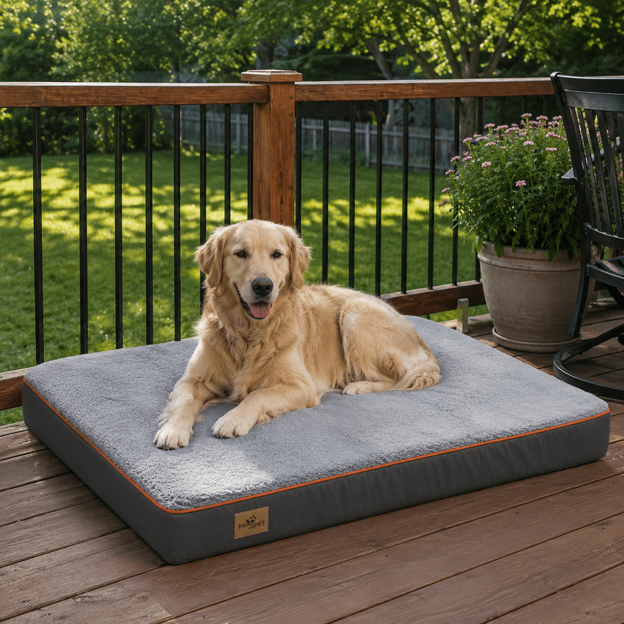 panier orthopédique chien