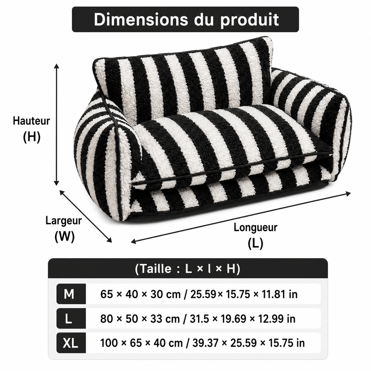 panier chien intérieur moderne