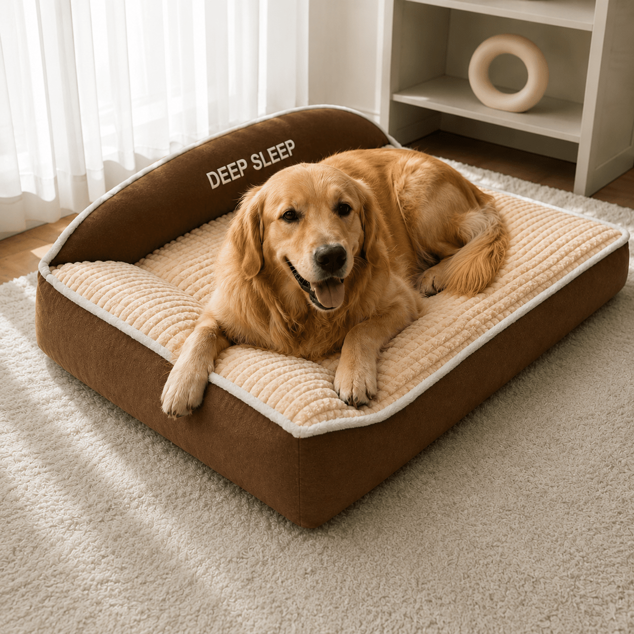 panier pour chien spacieux