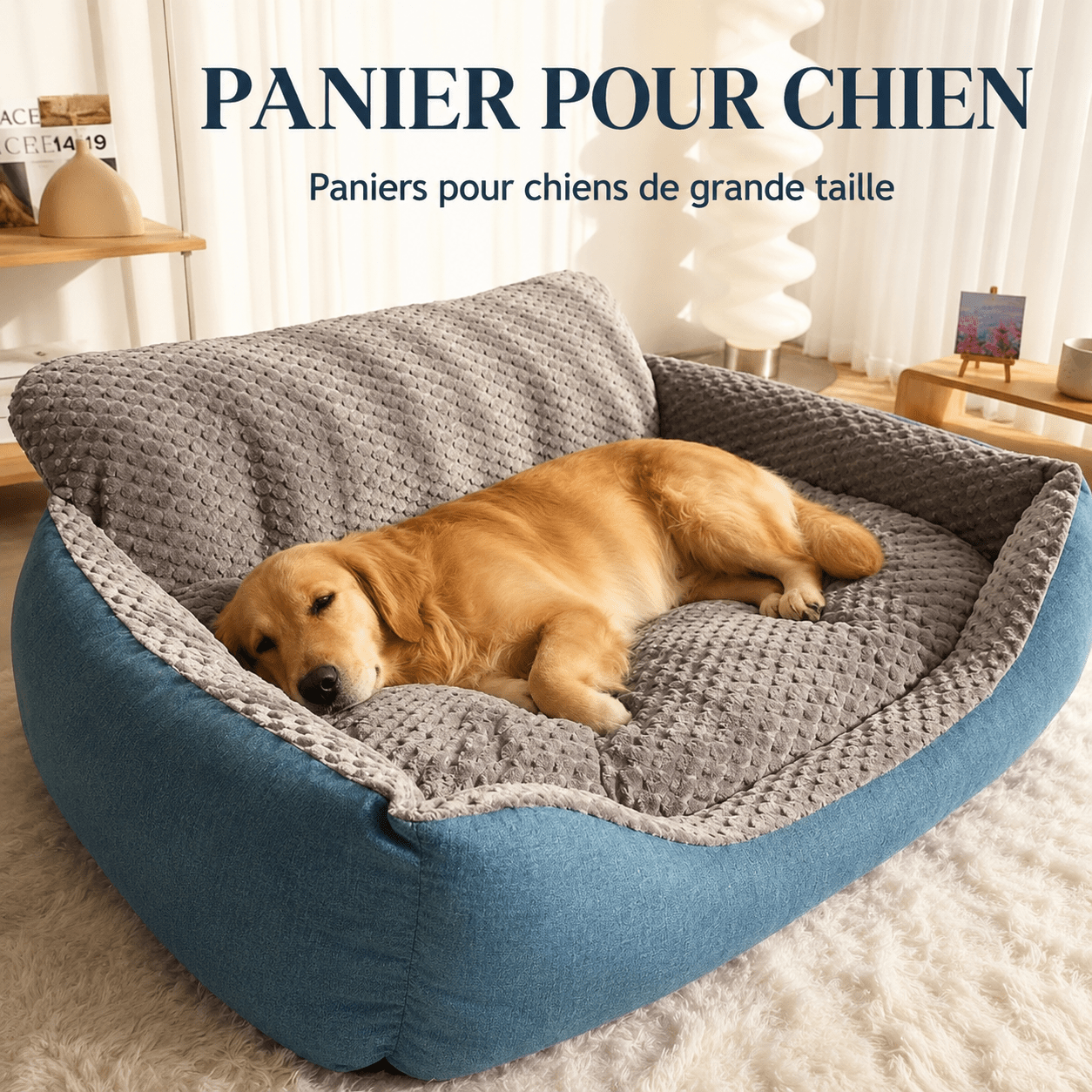 design panier chien
