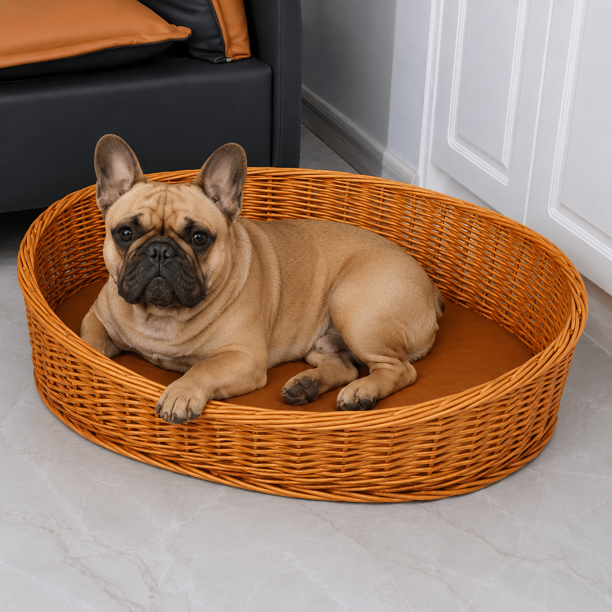 panier chien xxl en osier