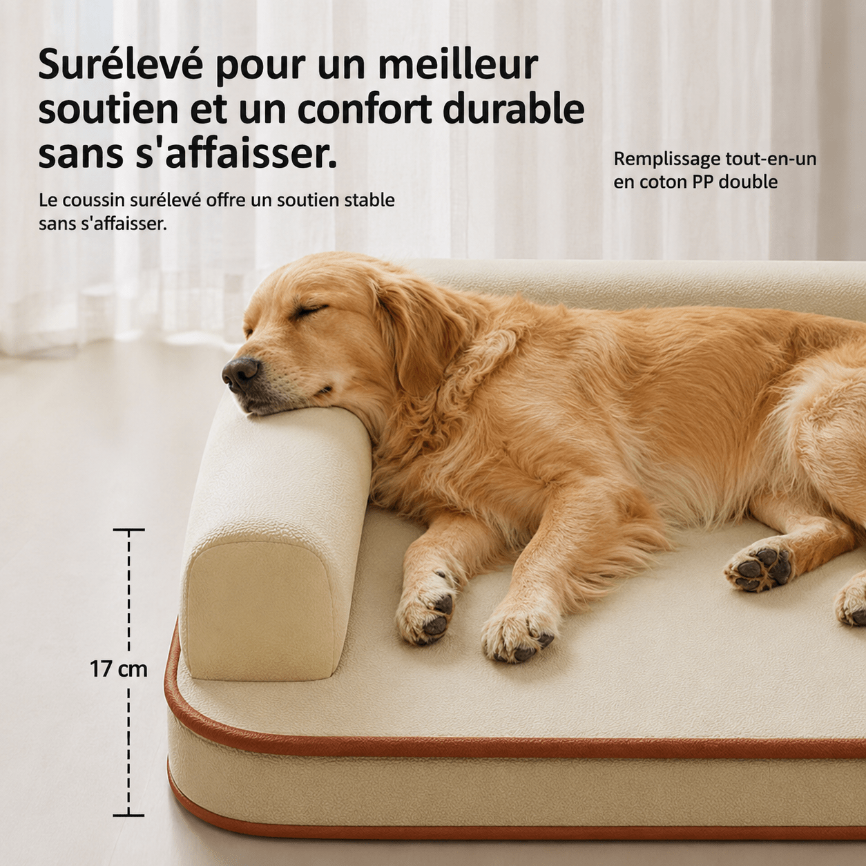panier imperméable pour chien