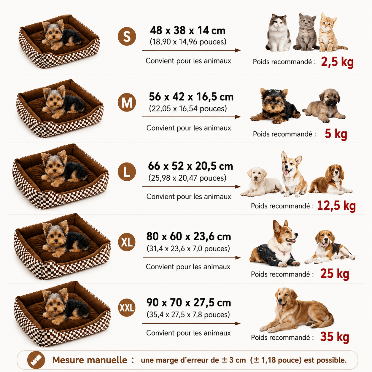 lit douillet pour animaux