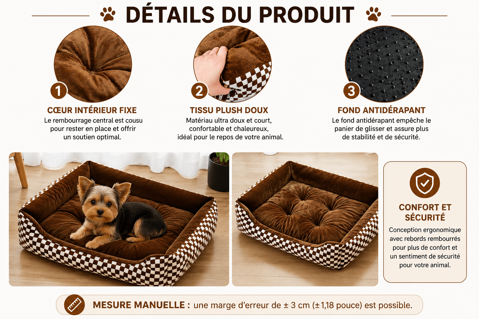 espace de repos pour chien