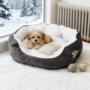 panier pour chien confortable