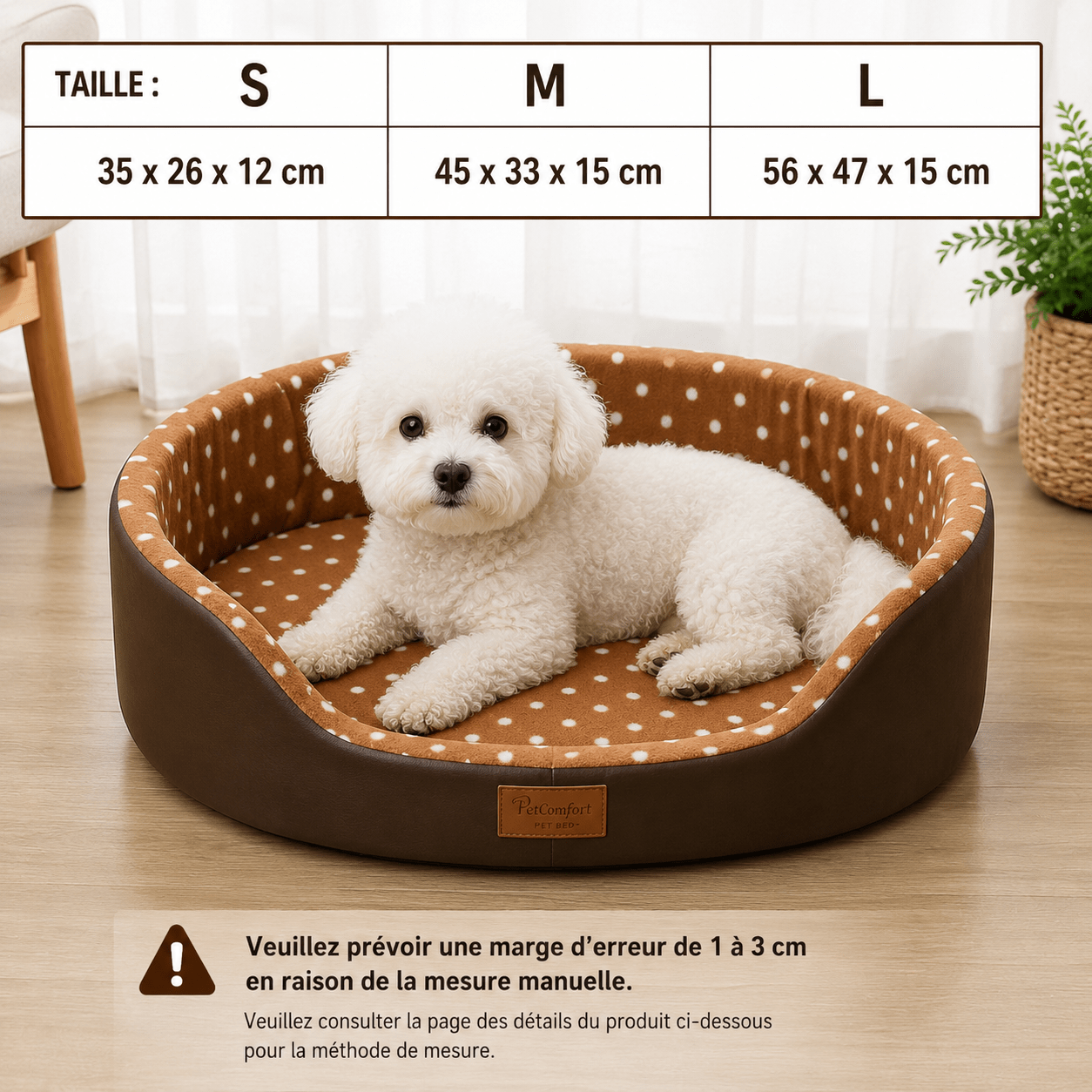 panier design pour chien