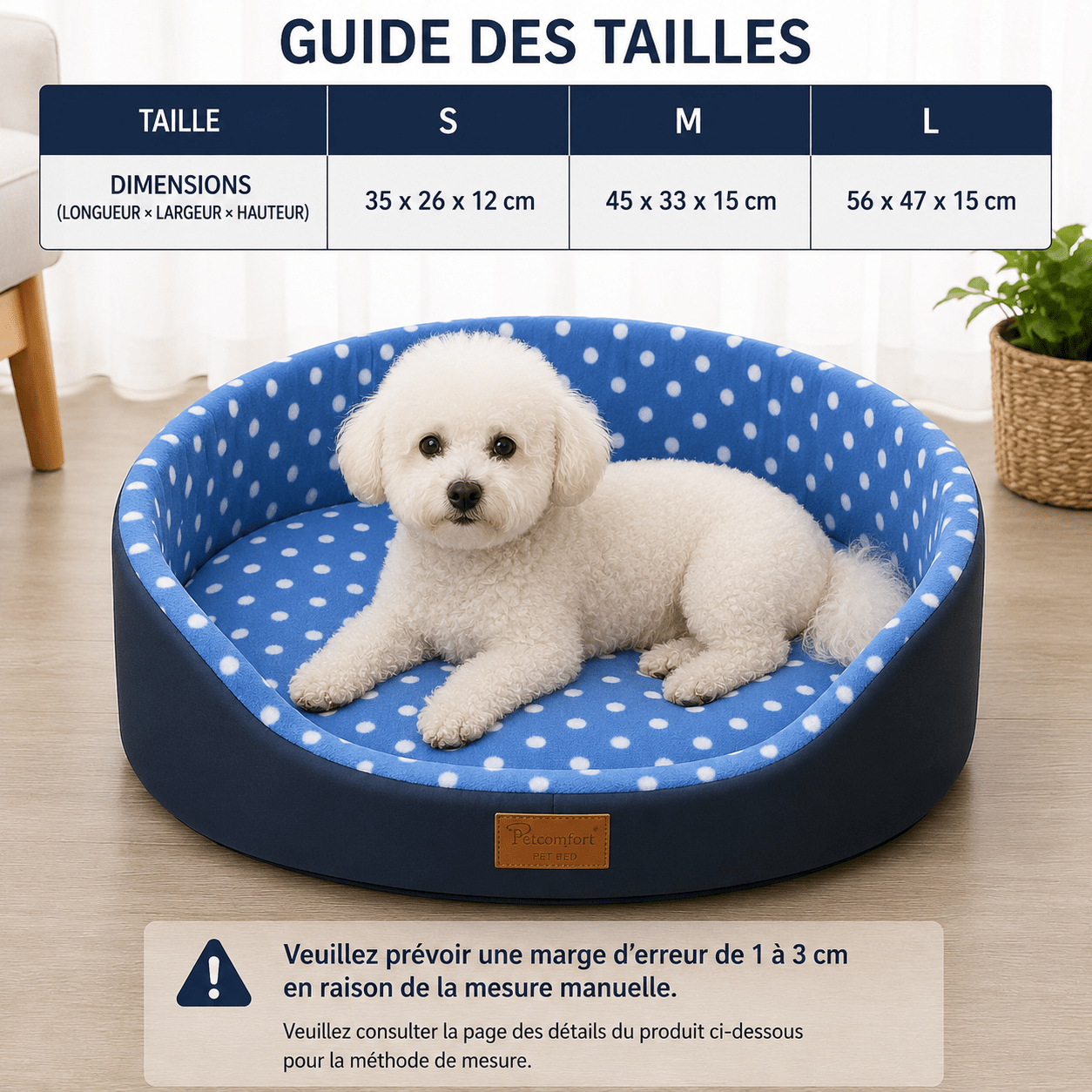 panier durable pour bouledogue